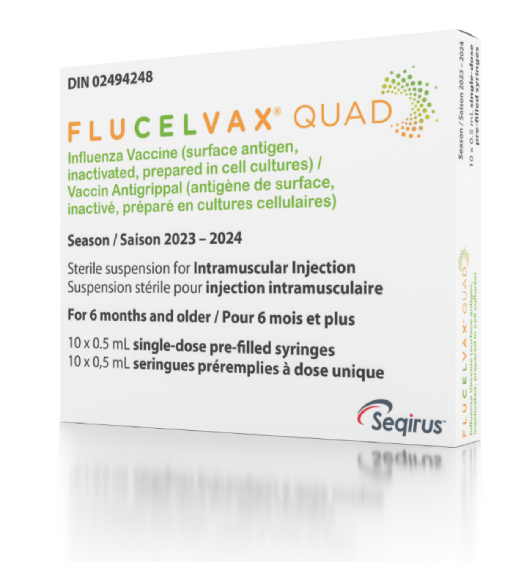 box product packaging Flucelvax
